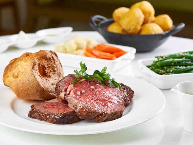 Sunday Roast at Rhodes W1